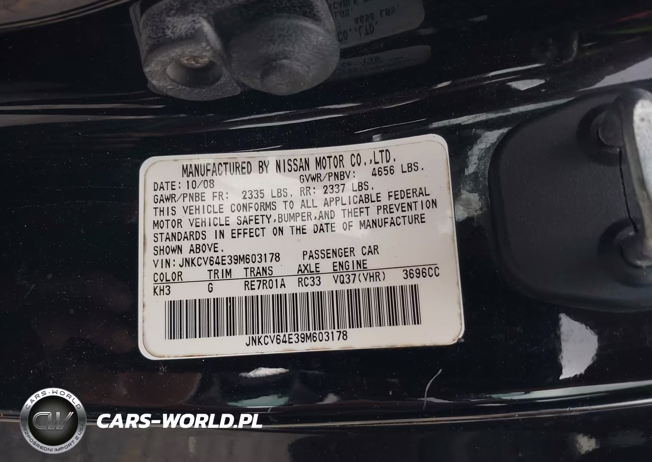 2009 Infiniti G37 Journey VIN:JNKCV64E39M603178 - 9