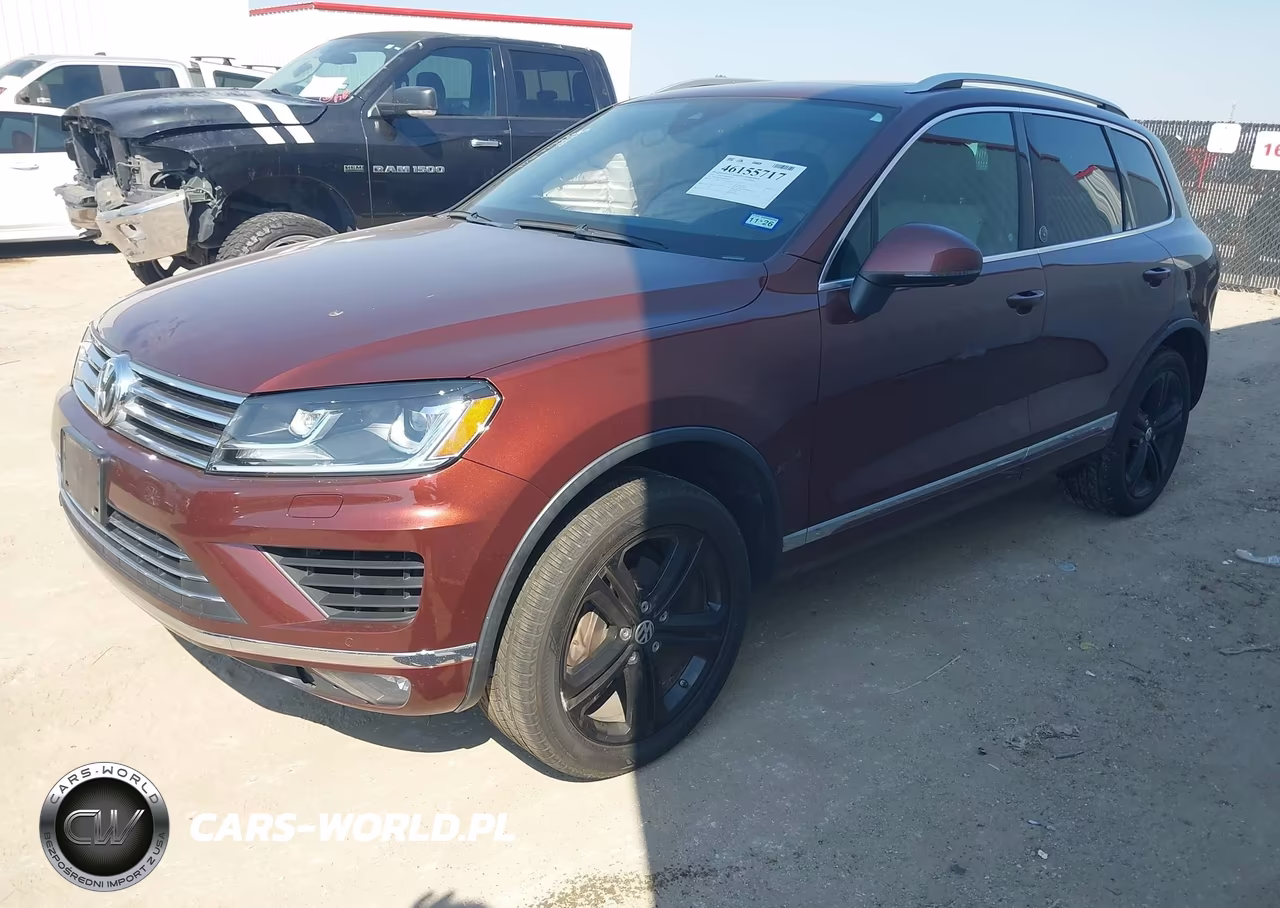 2017 Volkswagen Touareg V6 Wolfsburg Edition VIN:WVGRF7BPXHD000838 - 2