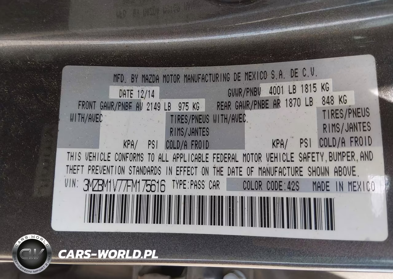 2015 Mazda Mazda3 I Touring VIN:3MZBM1V77FM175616 - 9
