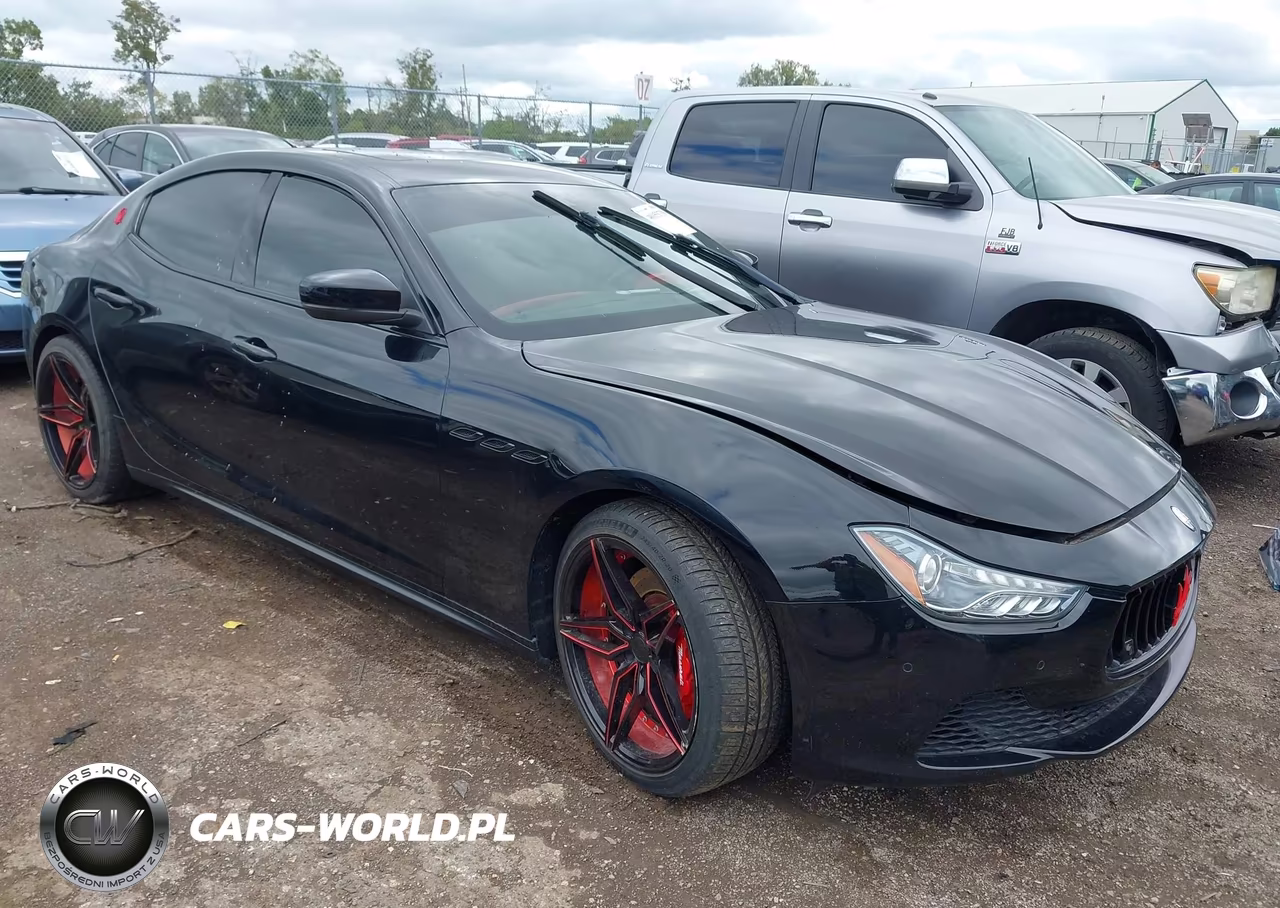 2017 Maserati Ghibli S Q4 VIN:ZAM57RTA6H1198627 - 1