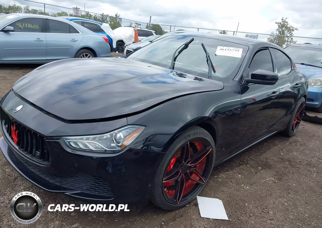 2017 Maserati Ghibli S Q4 VIN:ZAM57RTA6H1198627 - 2