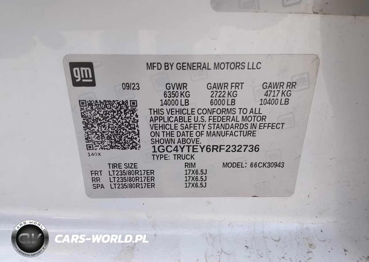 2024 Chevrolet Silverado 3500Hd 4Wd Long Bed Lt VIN:1GC4YTEY6RF232736 - 8