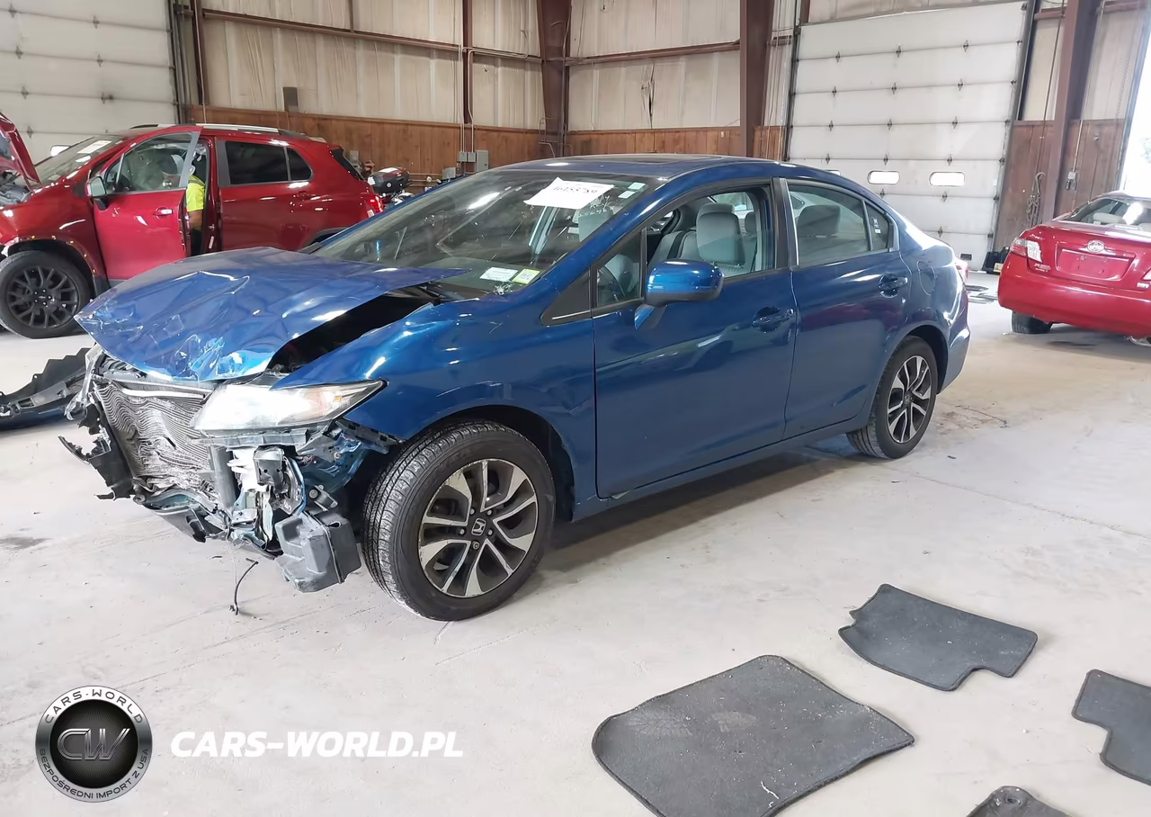 2014 Honda Civic Ex VIN:2HGFB2F87EH545274 - 2