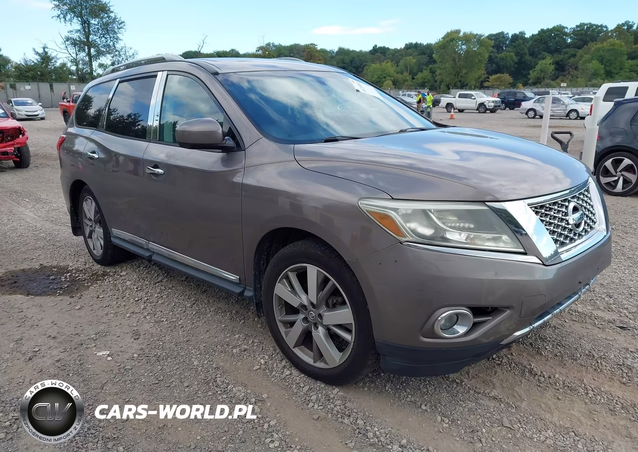 2013 Nissan Pathfinder Platinum VIN:5N1AR2MM7DC645862 - 1