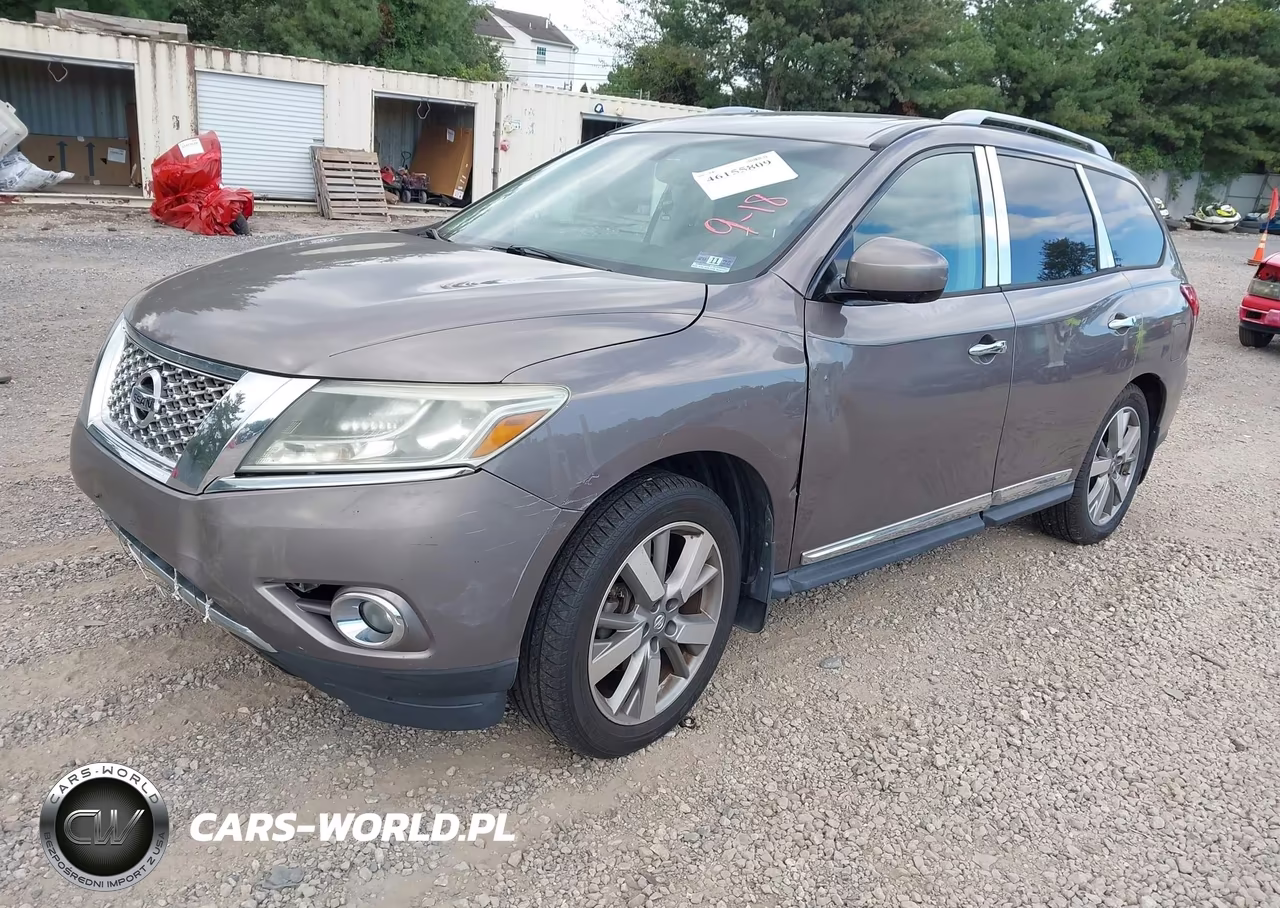 2013 Nissan Pathfinder Platinum VIN:5N1AR2MM7DC645862 - 2
