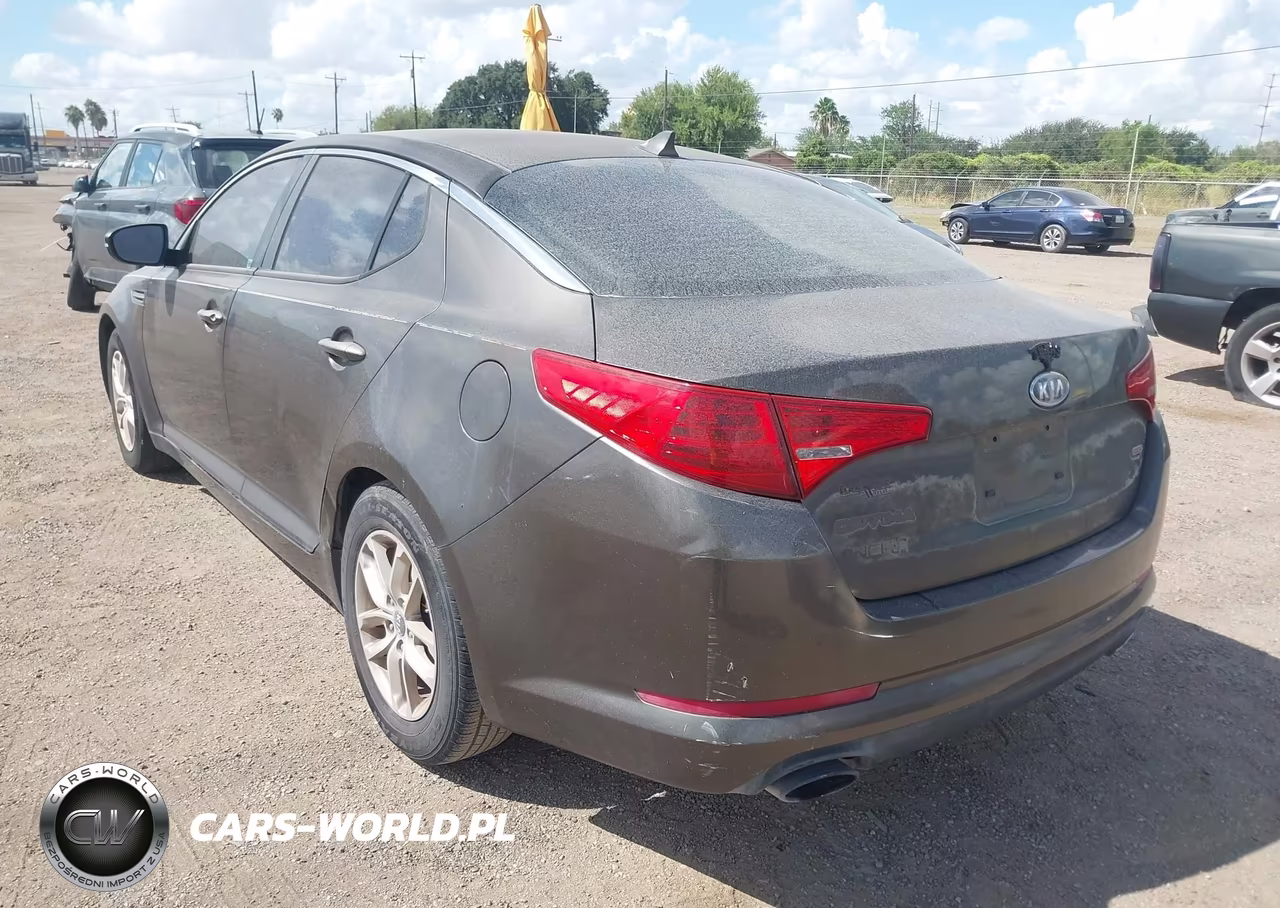 2011 Kia Optima Lx VIN:KNAGM4A74B5126340 - 3