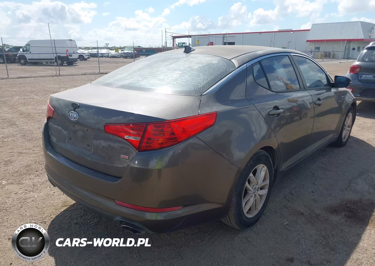 2011 Kia Optima Lx VIN:KNAGM4A74B5126340 - 4