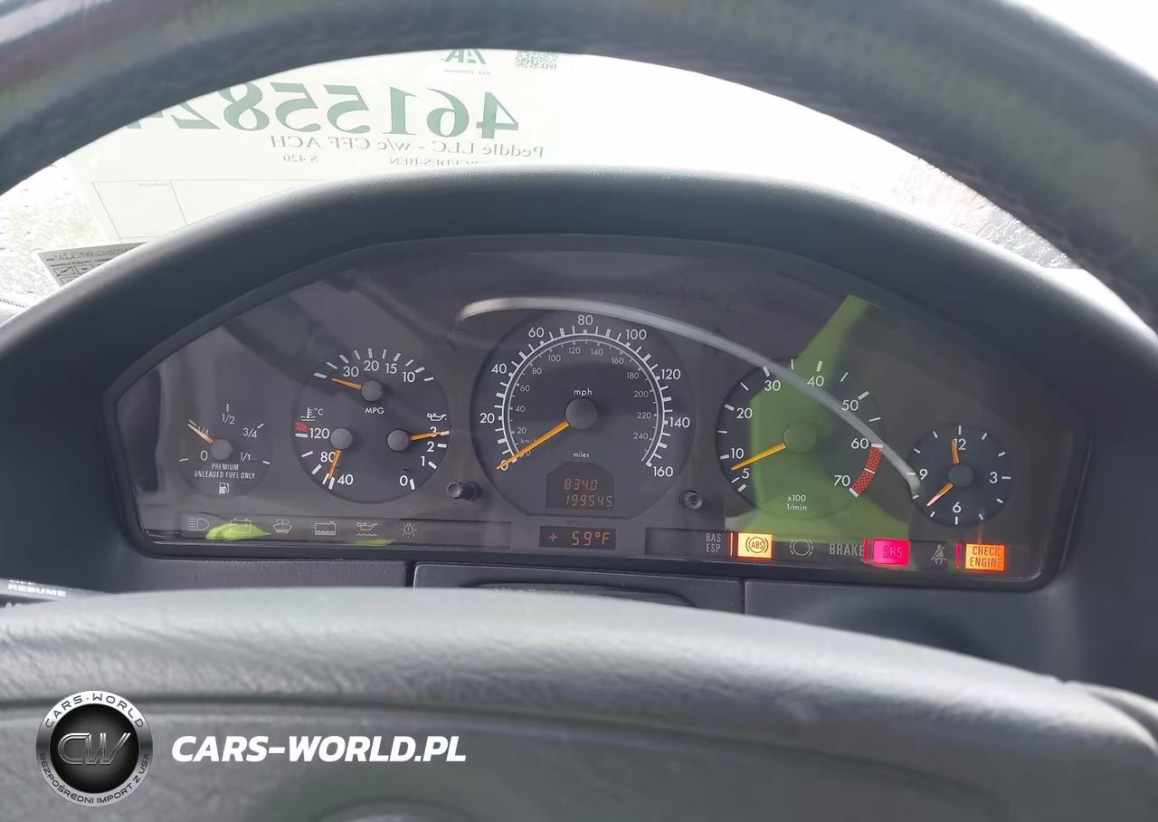 1998 Mercedes-Benz S 420 VIN:WDBGA43G7WA391340 - 7