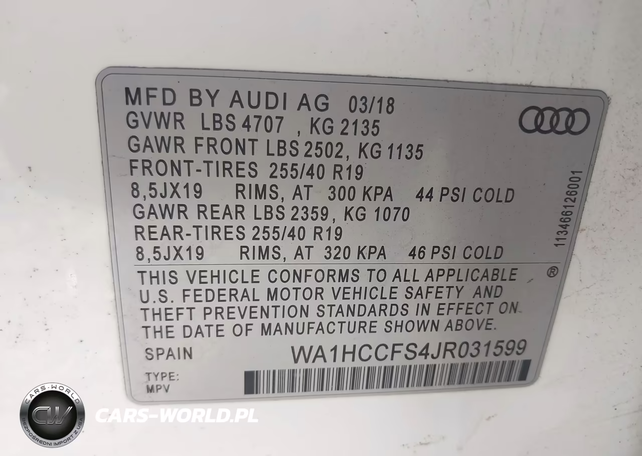 2018 Audi Q3 2.0T Premium-2.0T Sport Premium VIN:WA1HCCFS4JR031599 - 9