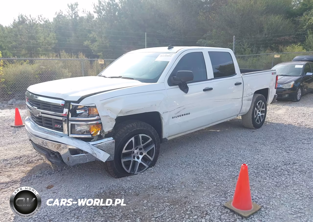 2014 Chevrolet Silverado 1500 2Lt VIN:3GCUKREC0EG381385 - 2
