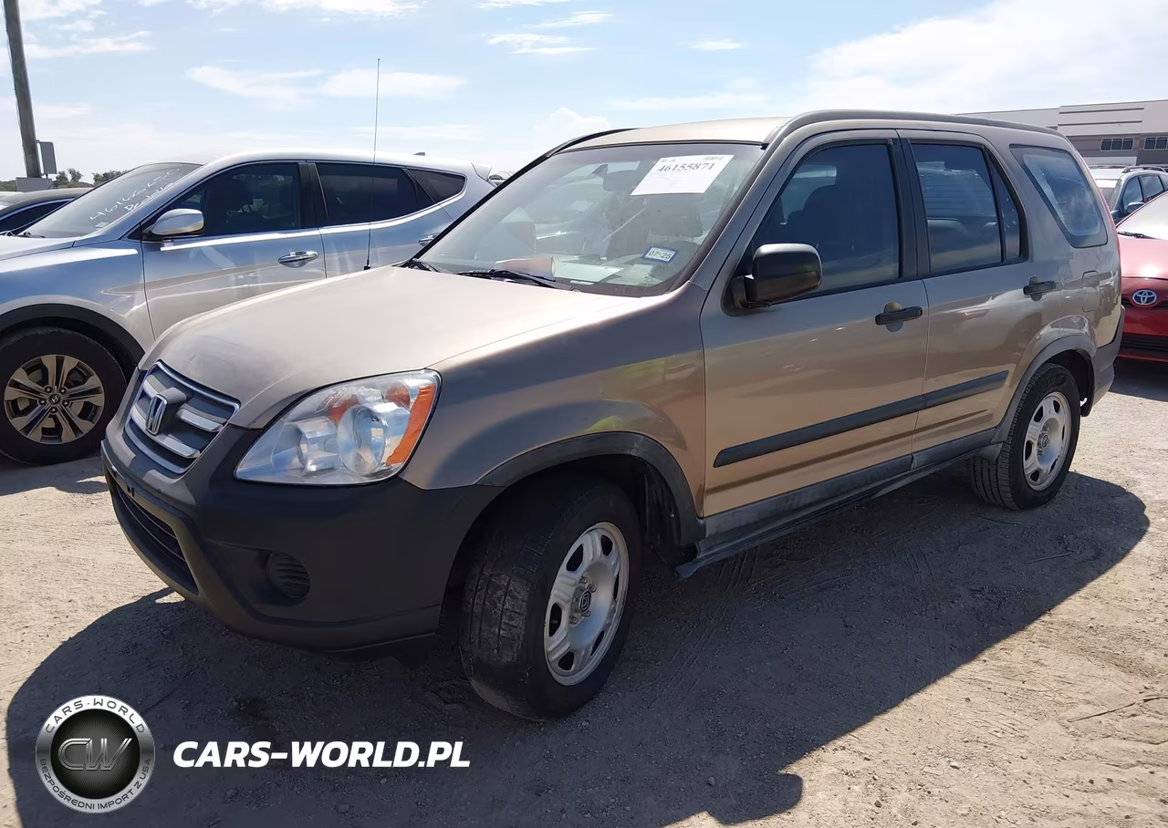 2006 Honda Cr-V Lx VIN:JHLRD68566C002103 - 2