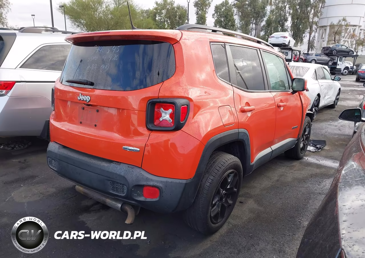 2017 Jeep Renegade Latitude Fwd VIN:ZACCJABB0HPF48696 - 4