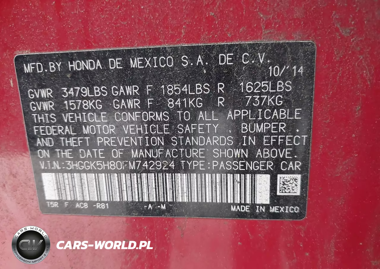 2015 Honda Fit Ex-Ex-L VIN:3HGGK5H80FM742924 - 9