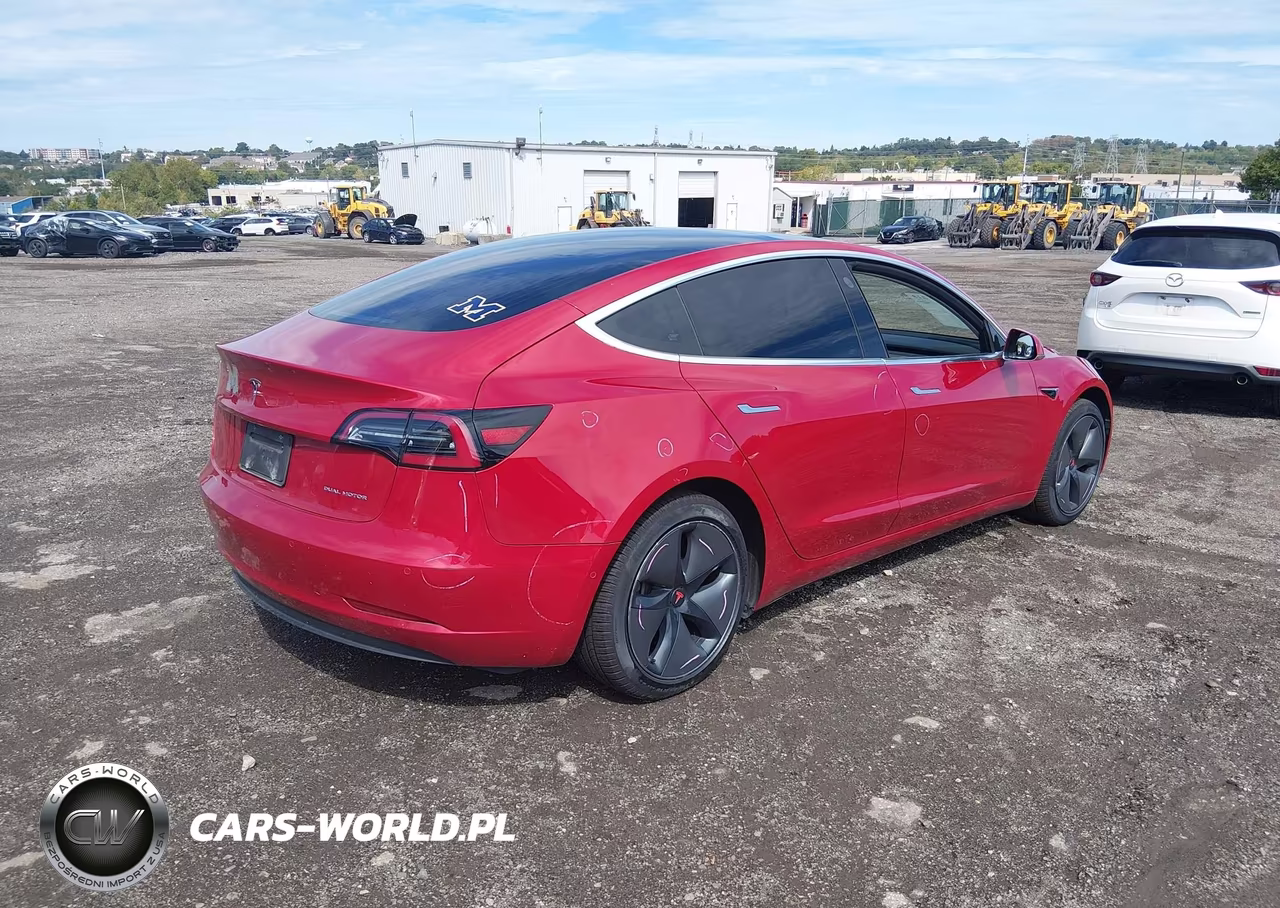 2019 Tesla Model 3 Long Range-Performance VIN:5YJ3E1EB1KF365452 - 4