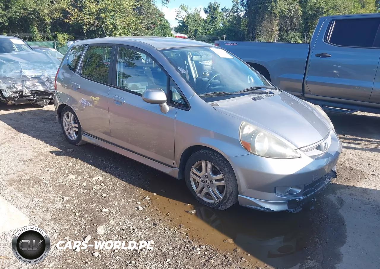 2007 Honda Fit Sport VIN:JHMGD38687S021169 - 1