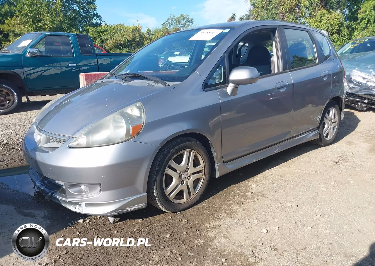 2007 Honda Fit Sport VIN:JHMGD38687S021169 - 2