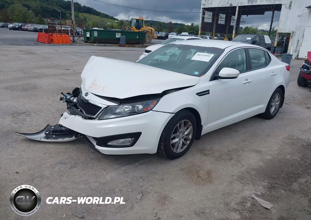 2012 Kia Optima Lx VIN:KNAGM4A7XC5292203 - 2