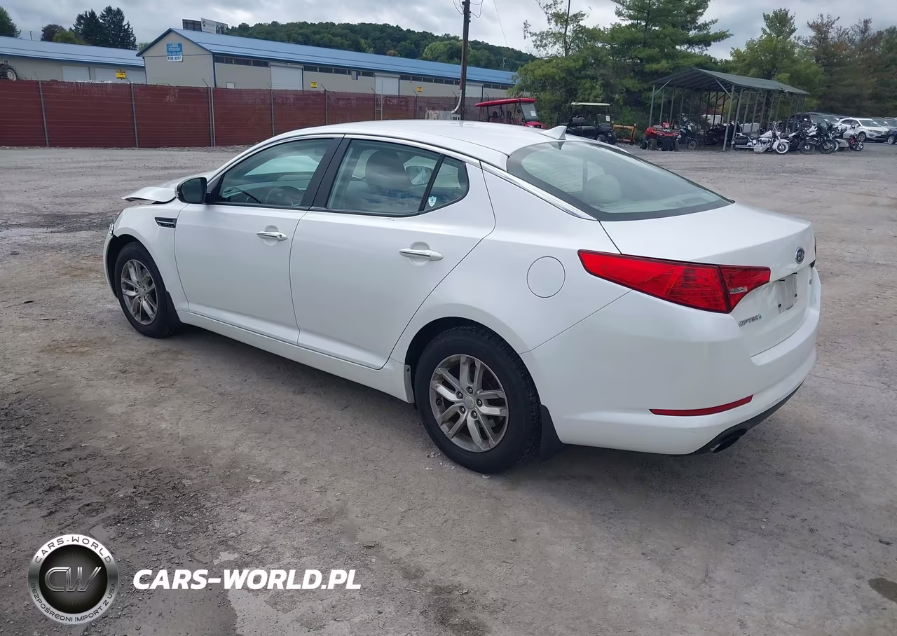2012 Kia Optima Lx VIN:KNAGM4A7XC5292203 - 3