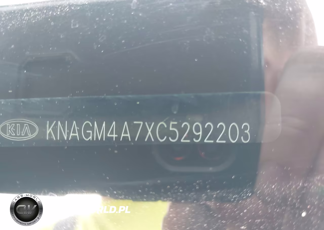 2012 Kia Optima Lx VIN:KNAGM4A7XC5292203 - 9