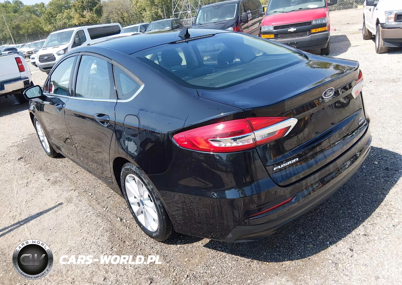 2020 Ford Fusion Hybrid Se VIN:3FA6P0LU4LR120737 - 3