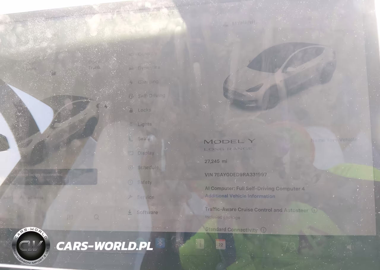 2024 Tesla Model Y Long Range Single Motor Rear-Wheel Drive-Rwd VIN:7SAYGDED9RA331997 - 7