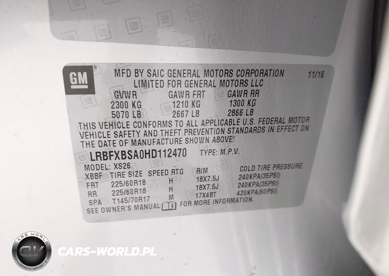 2017 Buick Envision Essence VIN:LRBFXBSA0HD112470 - 9
