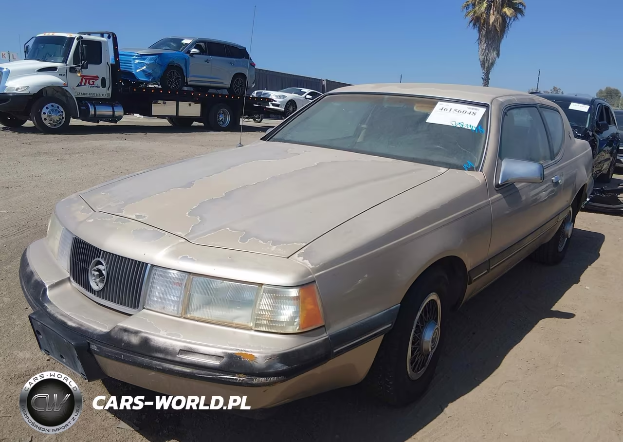 1988 Mercury Cougar Ls VIN:1MEBM6040JH669387 - 2