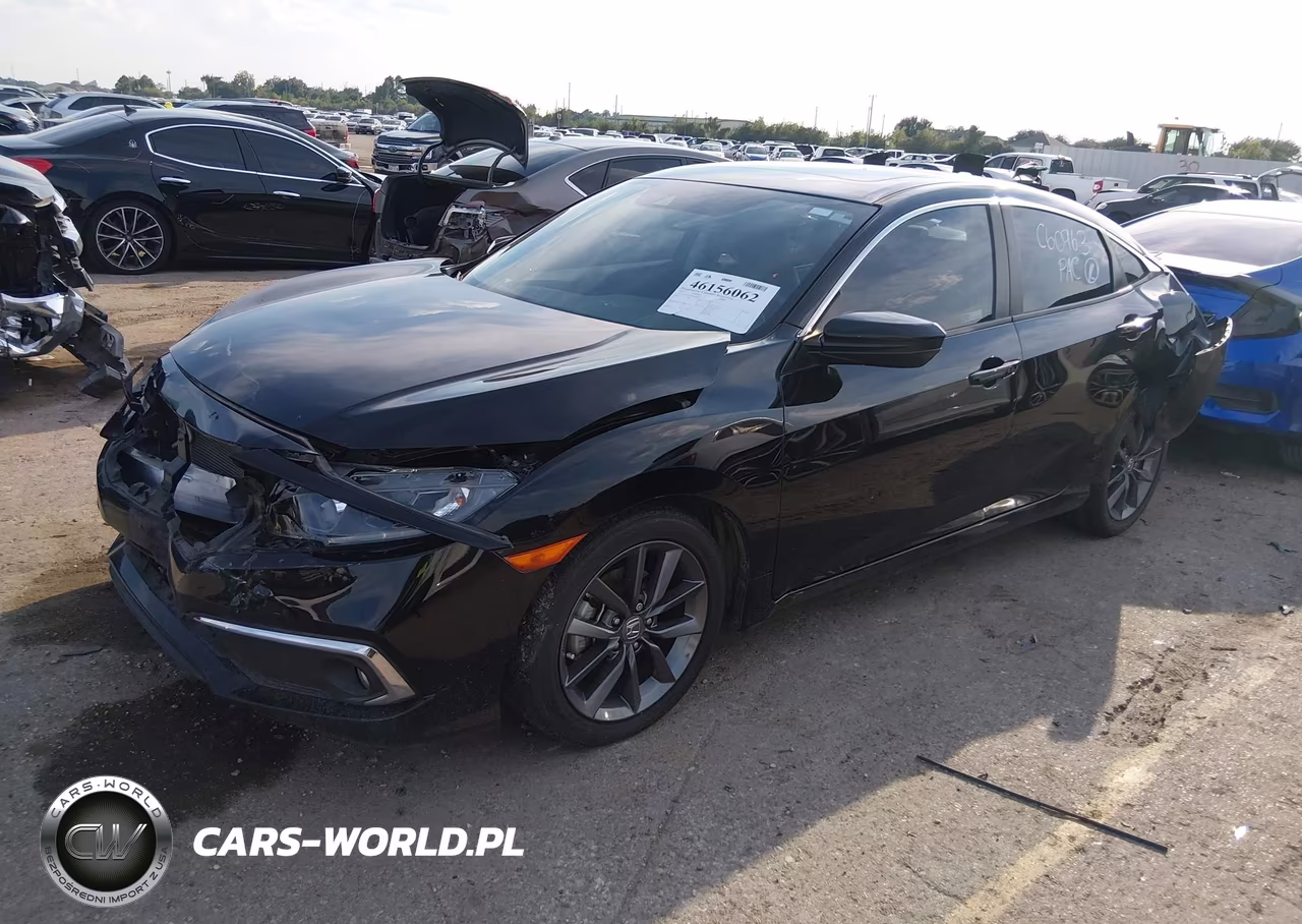 2021 Honda Civic Ex-L VIN:2HGFC1F74MH706242 - 2