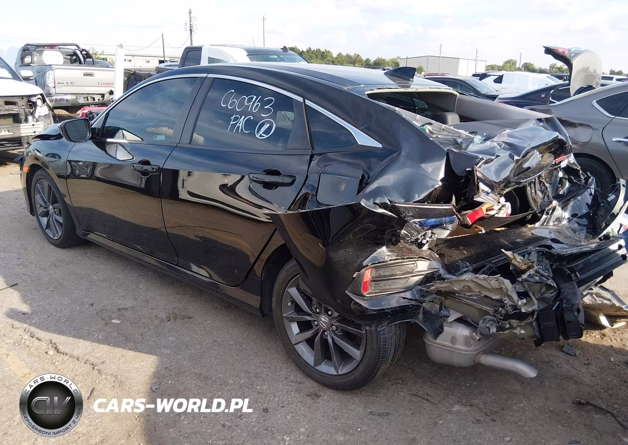 2021 Honda Civic Ex-L VIN:2HGFC1F74MH706242 - 3