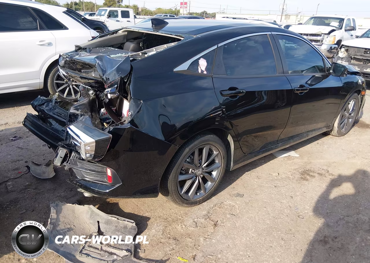 2021 Honda Civic Ex-L VIN:2HGFC1F74MH706242 - 4