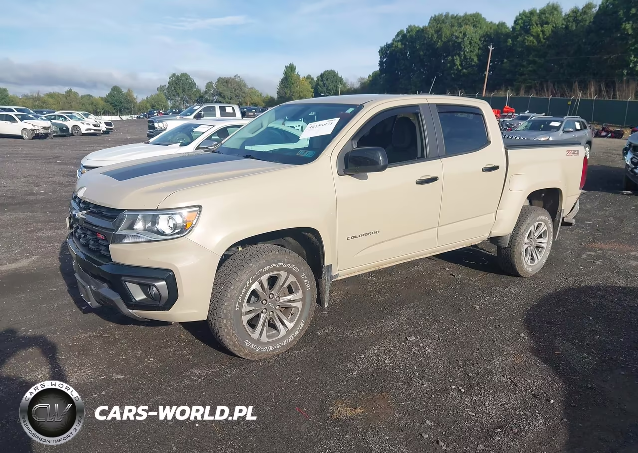 2021 Chevrolet Colorado 4Wd Z71 VIN:1GCGTDEN6M1215030 - 2