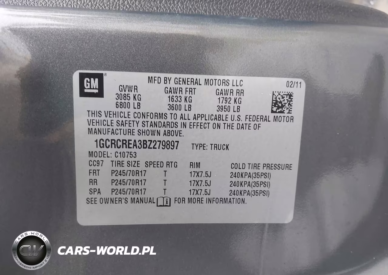 2011 Chevrolet Silverado 1500 Ls VIN:1GCRCREA3BZ279897 - 9