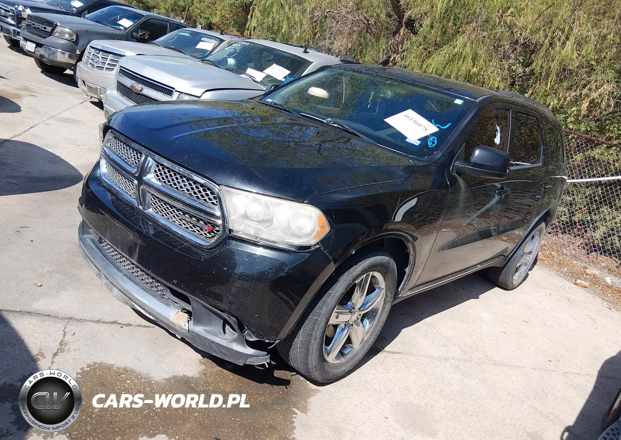 2013 Dodge Durango Sxt VIN:1C4RDHAG6DC686250 - 2