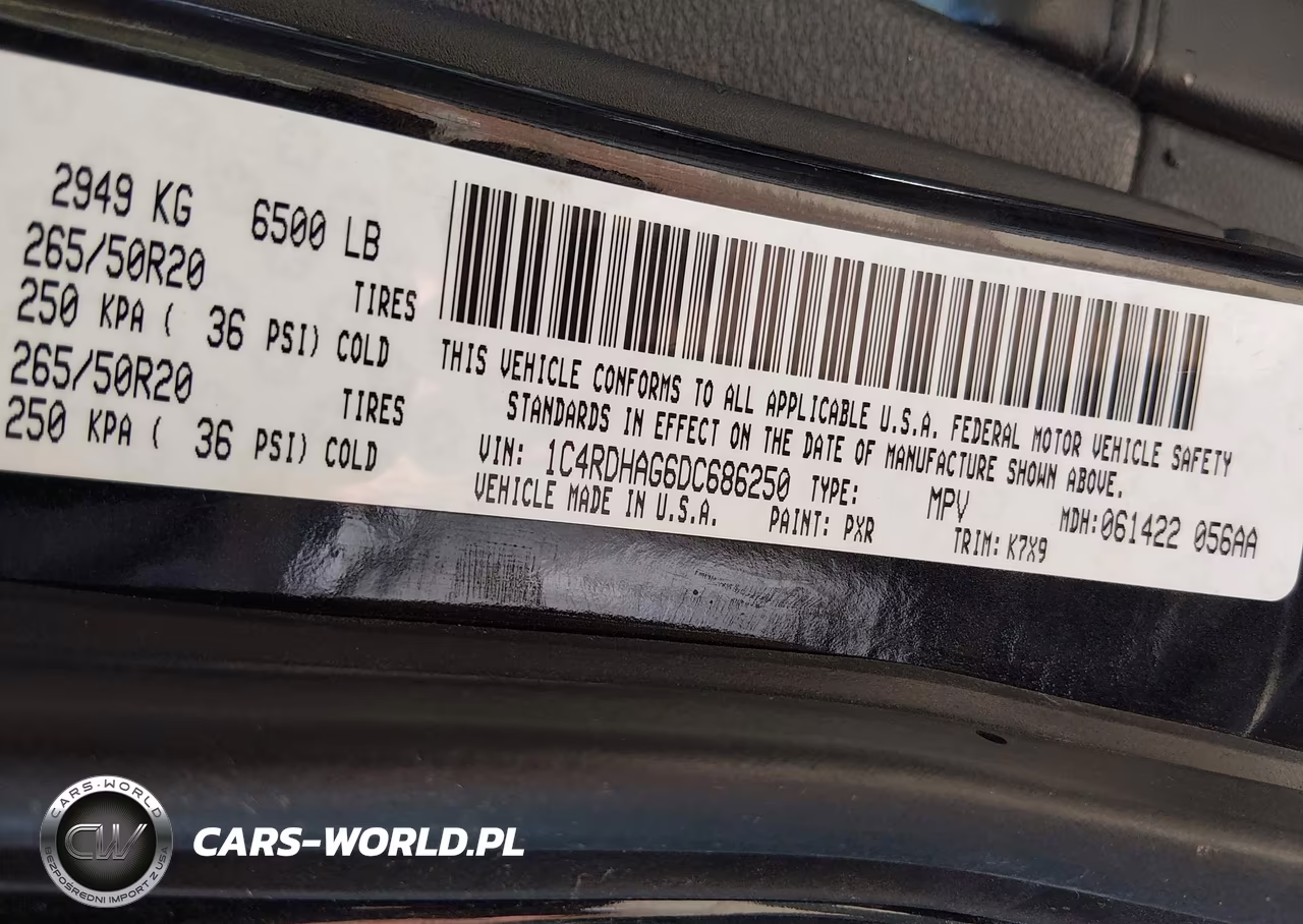 2013 Dodge Durango Sxt VIN:1C4RDHAG6DC686250 - 9