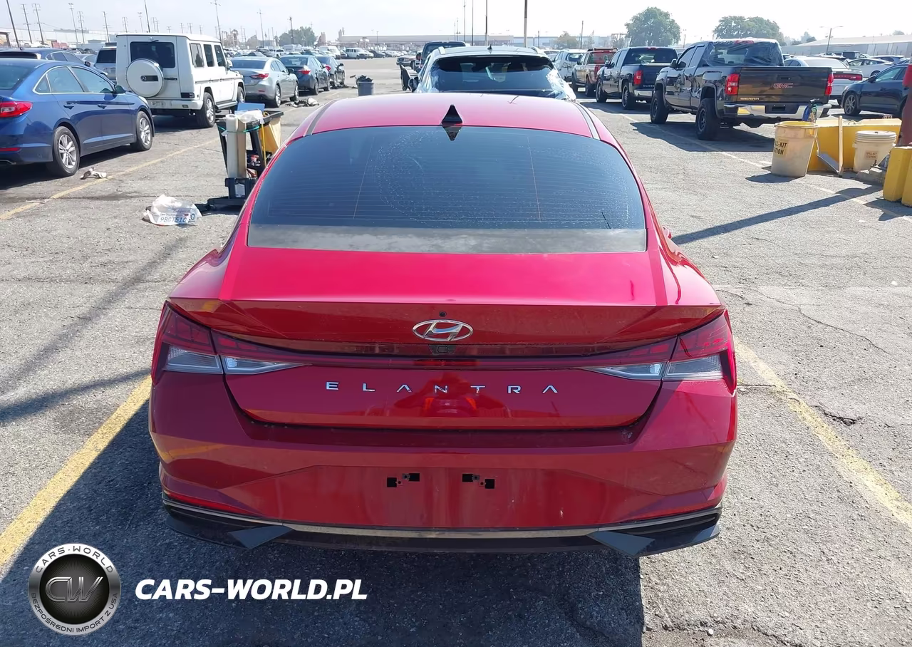 2022 Hyundai Elantra Sel VIN:KMHLN4AG4NU342306 - 16