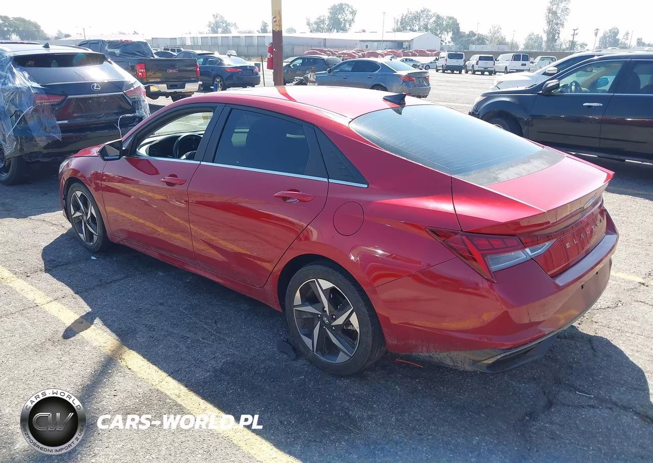 2022 Hyundai Elantra Sel VIN:KMHLN4AG4NU342306 - 3