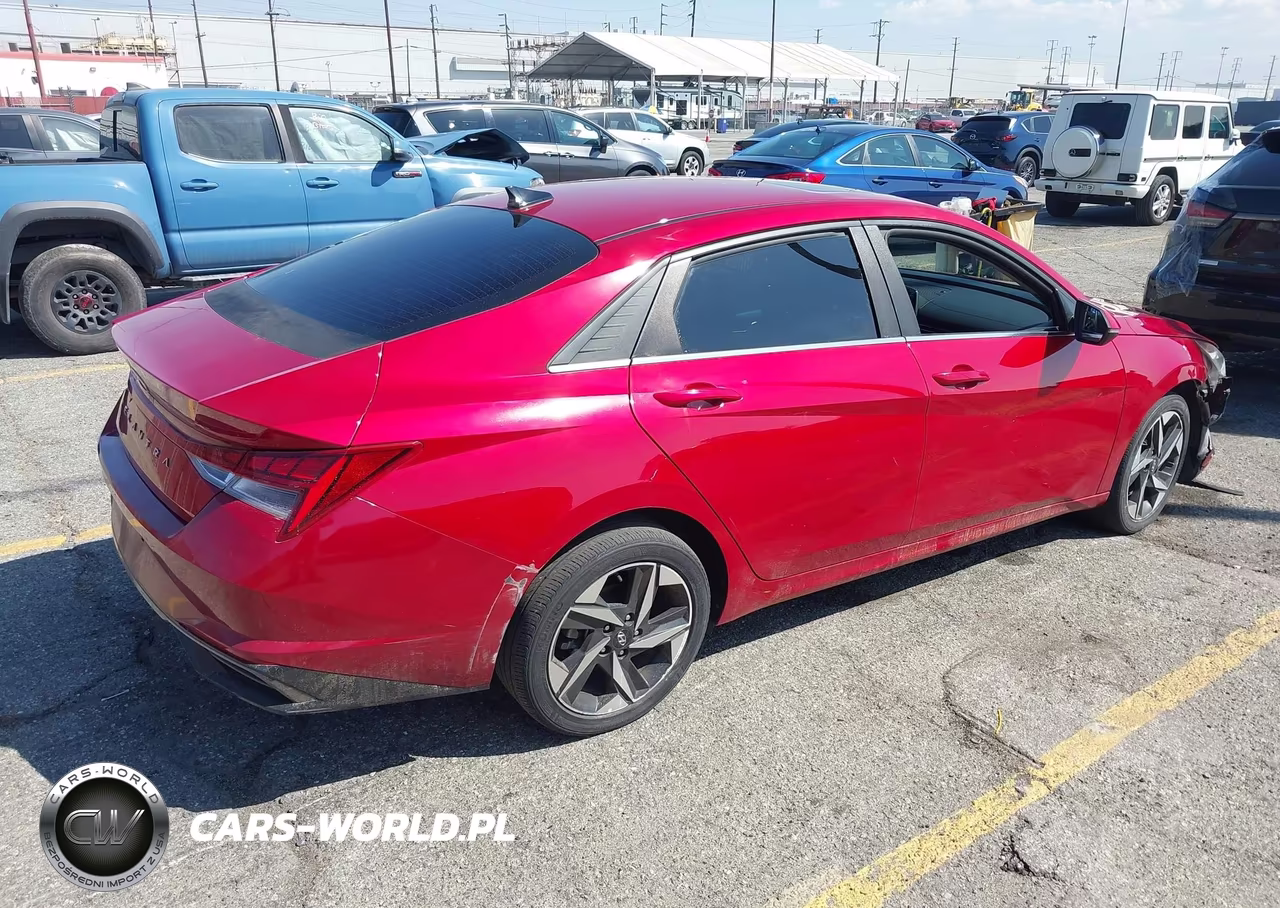 2022 Hyundai Elantra Sel VIN:KMHLN4AG4NU342306 - 4