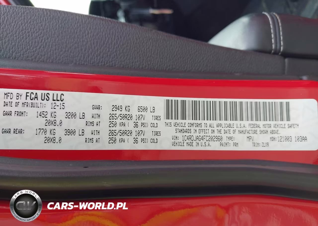 2015 Dodge Durango Sxt VIN:1C4RDJAG4FC202960 - 9