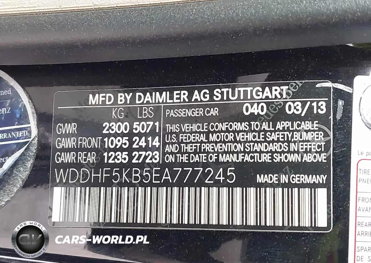 2014 Mercedes-Benz E 350 VIN:WDDHF5KB5EA777245 - 9