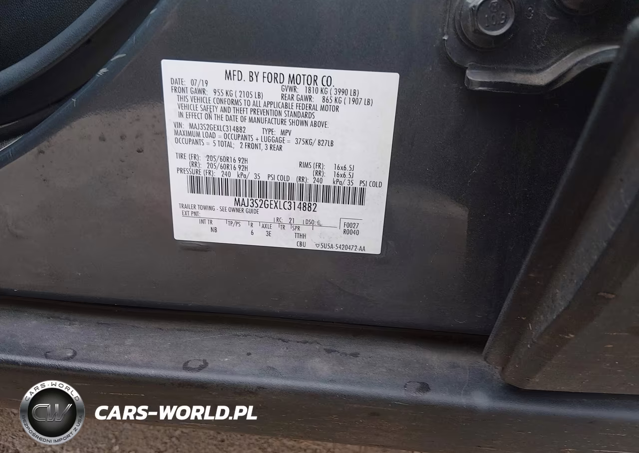 2020 Ford Ecosport Se VIN:MAJ3S2GEXLC314882 - 9