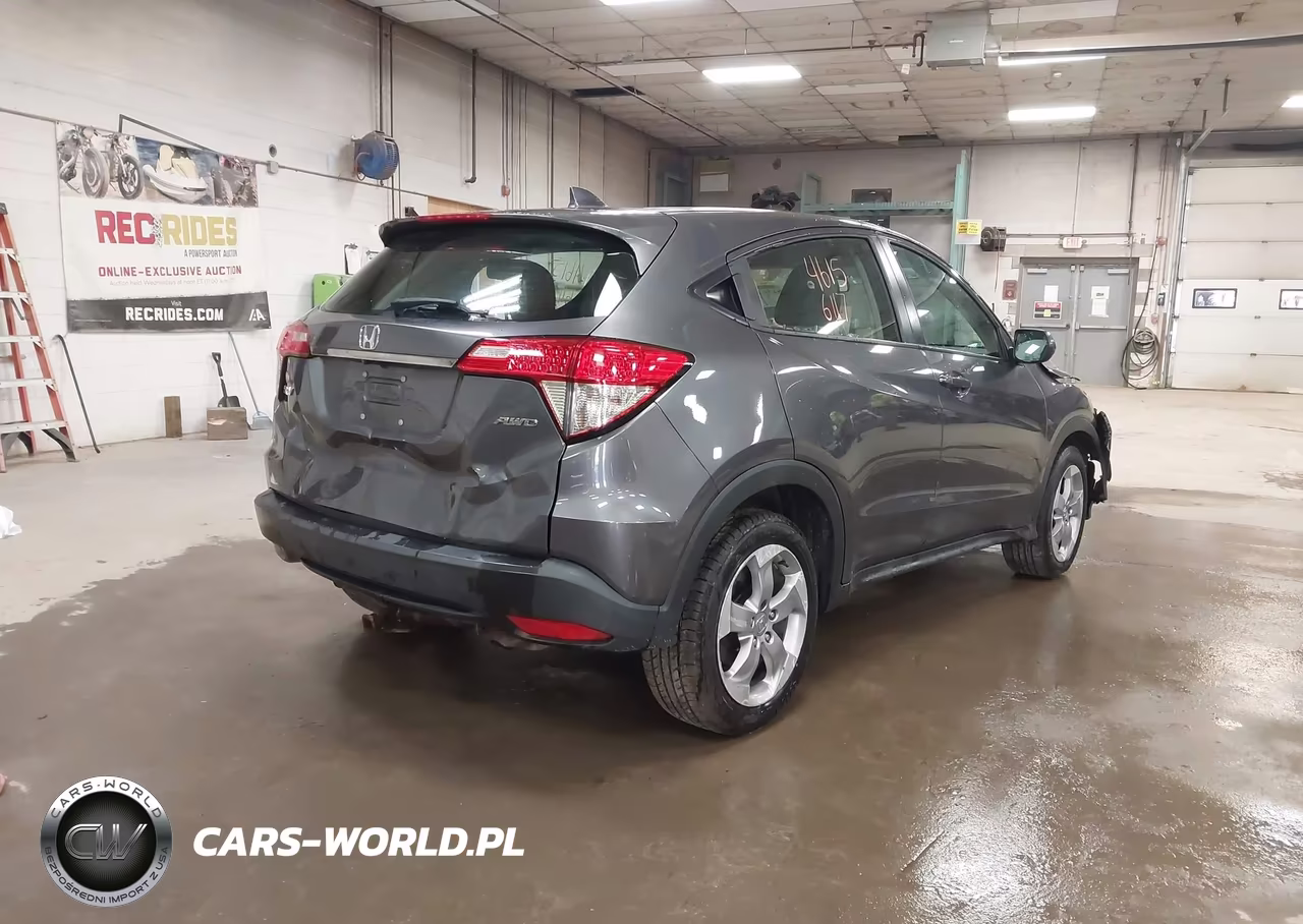 2019 Honda Hr-V Lx VIN:3CZRU6H37KG721437 - 4