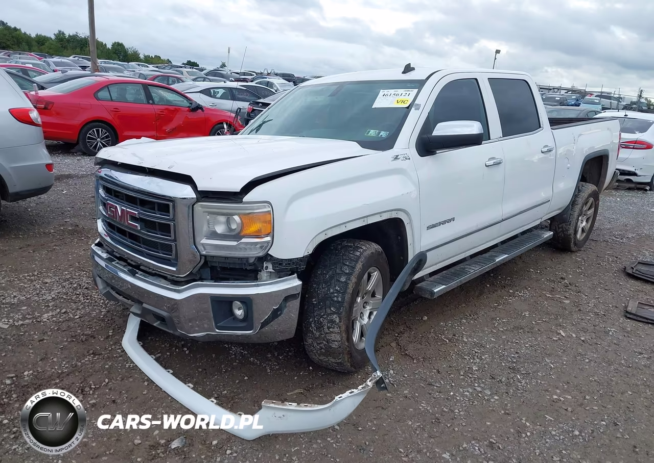 2014 GMC Sierra 1500 Slt VIN:3GTU2VEC4EG286191 - 2