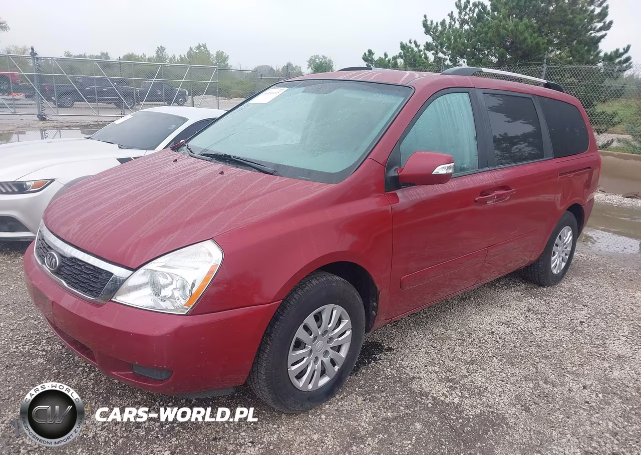 2012 Kia Sedona Lx VIN:KNDMG4C70C6417942 - 2