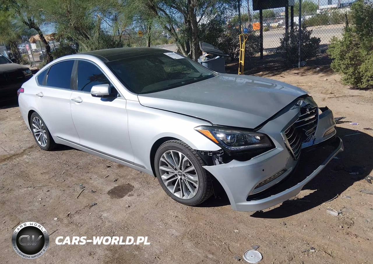 2017 Genesis G80 3.8 VIN:KMHGN4JE7HU177467 - 1