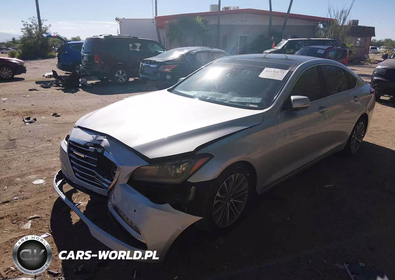2017 Genesis G80 3.8 VIN:KMHGN4JE7HU177467 - 2