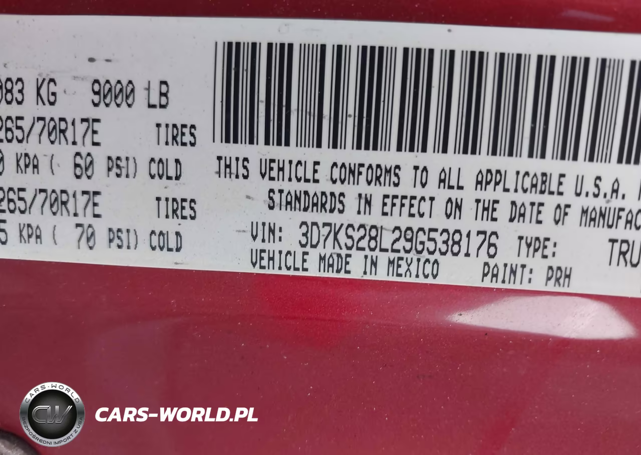 2009 Dodge Ram 2500 Slt VIN:3D7KS28L29G538176 - 9