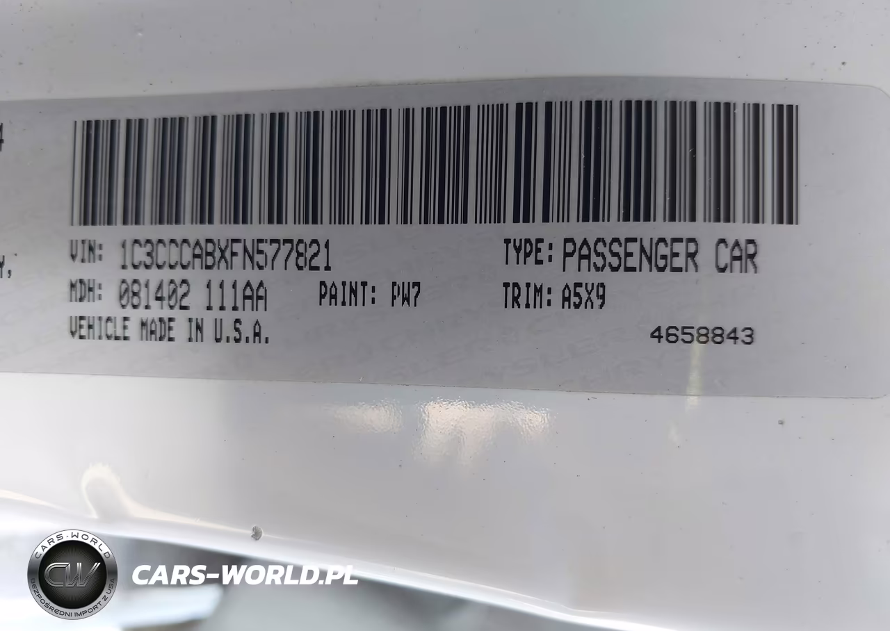 2015 Chrysler 200 Limited VIN:1C3CCCABXFN577821 - 9