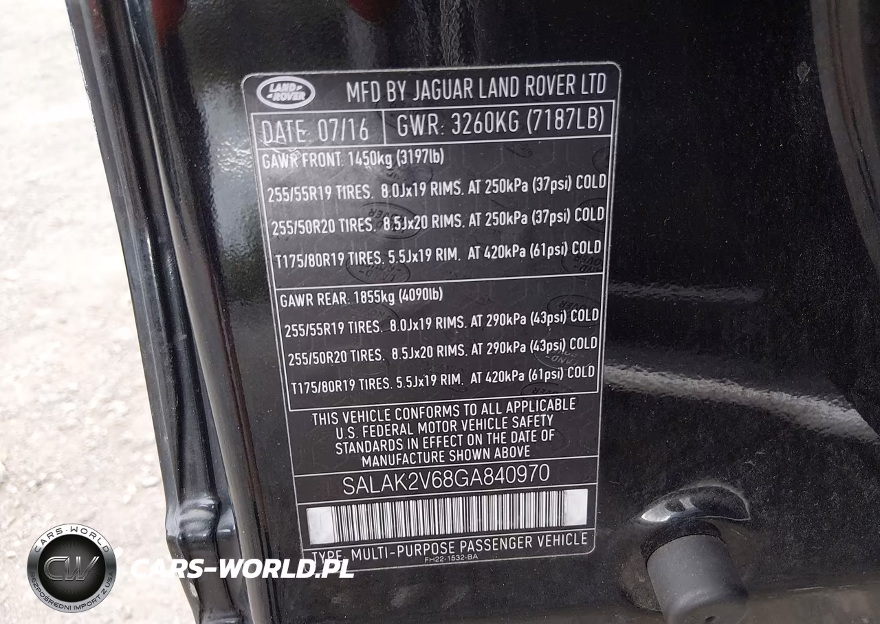 2016 Land Rover Lr4 VIN:SALAK2V68GA840970 - 9