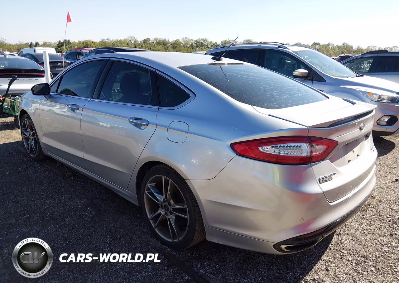 2013 Ford Fusion Titanium VIN:3FA6P0K90DR358146 - 3