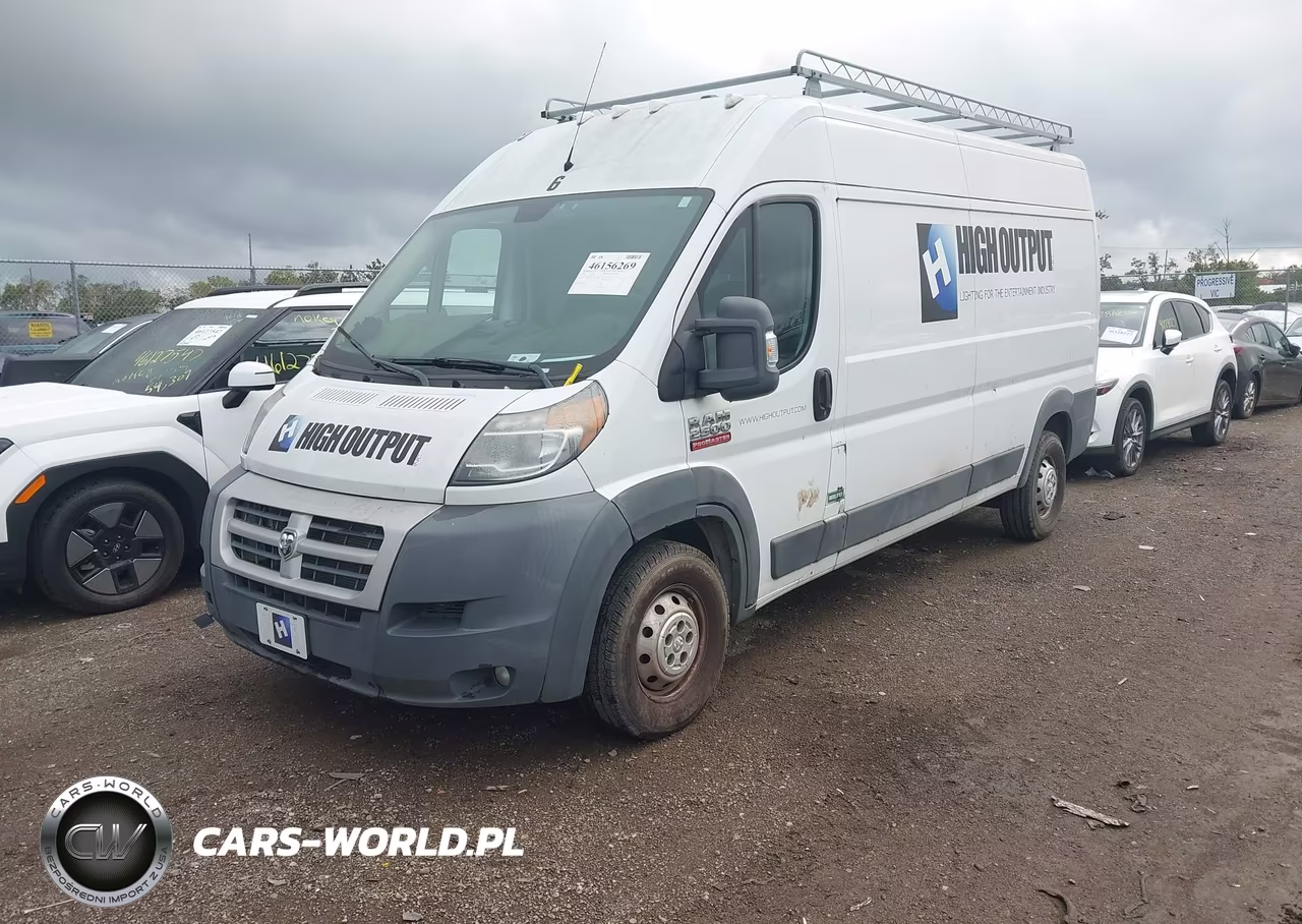 2015 Ram Promaster 2500 High Roof VIN:3C6TRVDD1FE514153 - 2